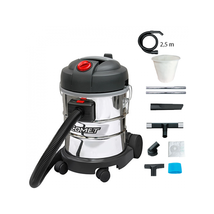 Comet CVP 120 X märkä ja kuivaimuri 20 l 1 400 W ruostumaton teräs