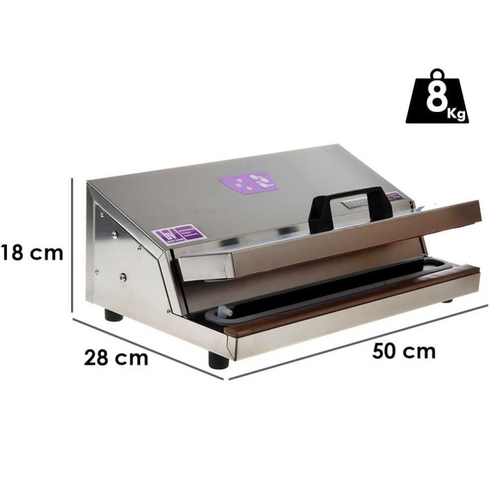 Besser Vacuum Fresh 43 tyhjiöpakkauskone, 450 W, 43 cm, ruostumaton teräs