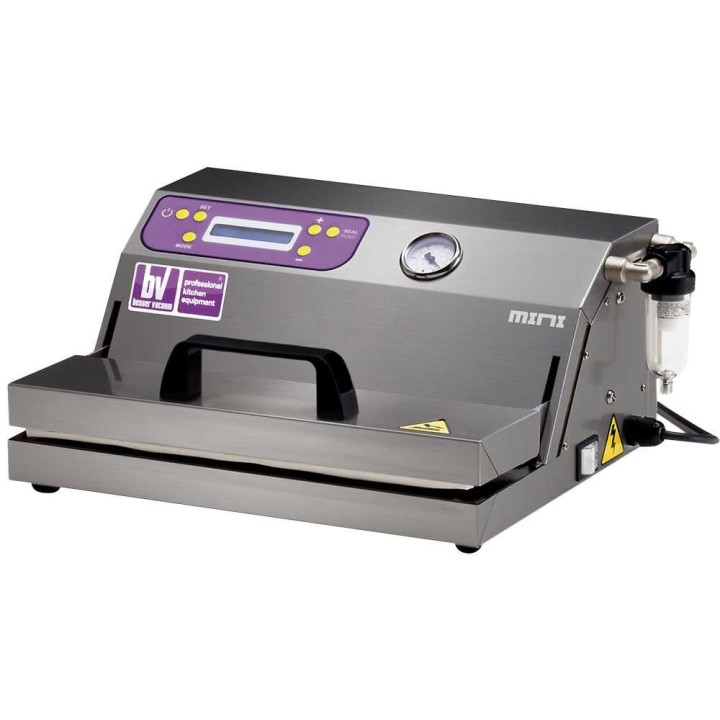 Besser Vacuum MINI tyhjiöpakkauslaite, 33 cm, 380 W, ruostumaton teräs