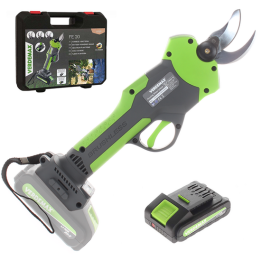 Verdemax FE20 sähköiset oksasakset 20 V 2 Ah 30 mm