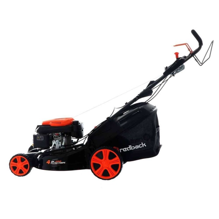 Redback S463VHY-T6 vetävä ruohonleikkuri, 45 cm, 146 cm³, 4 in 1
