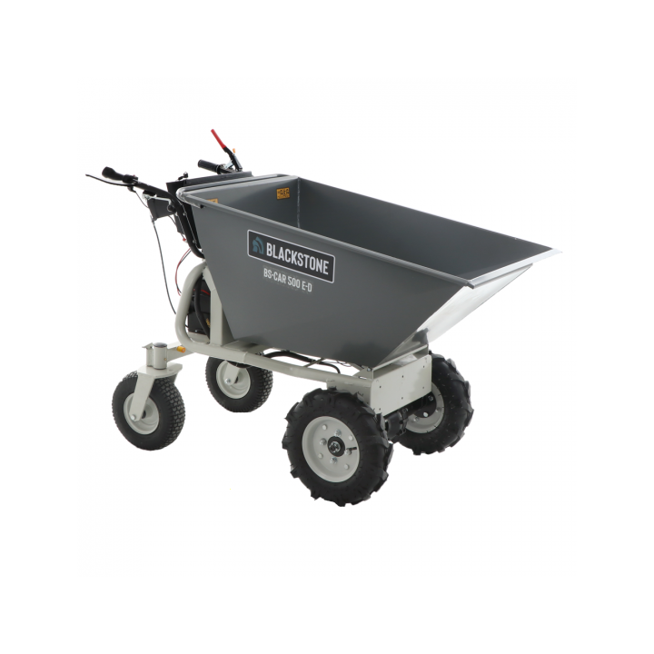 BlackStone BS CAR 500 E D akkukäyttöinen dumper kottikärry 1 000 W 48 V