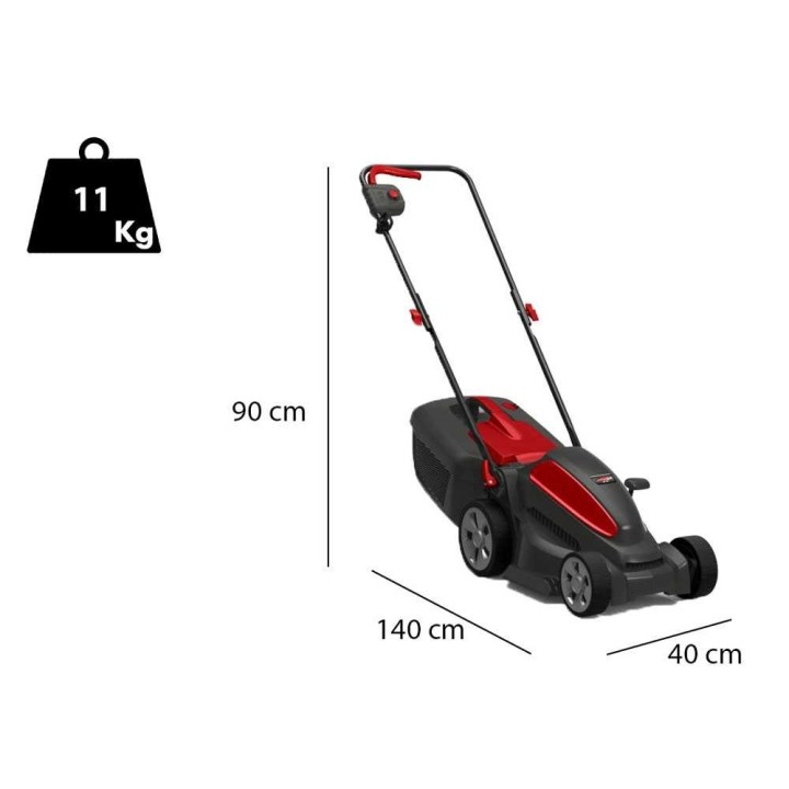 Castelgarden XE 36 sähköruohonleikkuri, 1 200 W, 34 cm