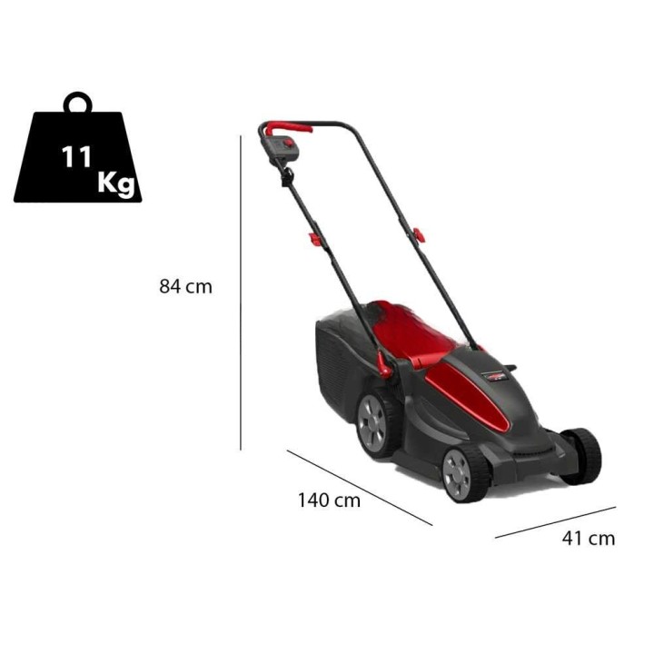 Castelgarden XE 40 sähköruohonleikkuri, 1 400 W, 38 cm