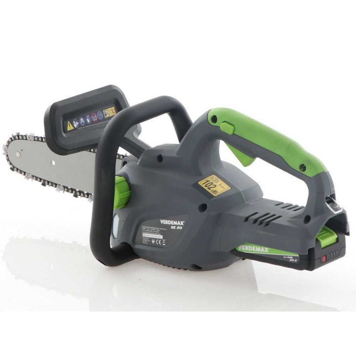 Verdemax SE20 akkumoottorisaha, 20 V, 2 Ah, 20 cm luokka