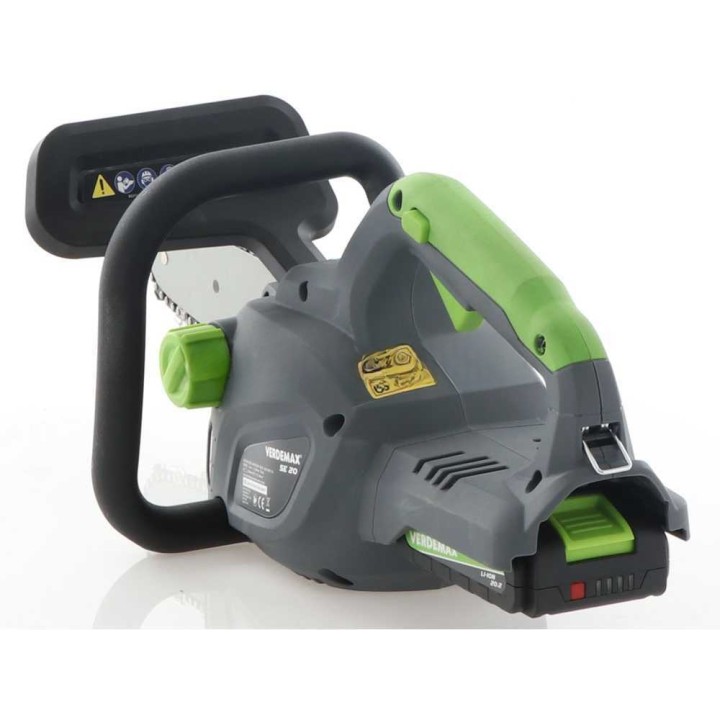 Verdemax SE20 akkumoottorisaha, 20 V, 2 Ah, 20 cm luokka