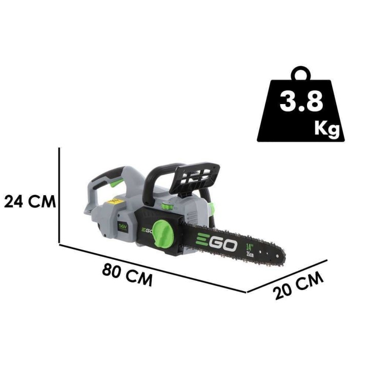 EGO CS1400E akkumoottorisaha, 56 V, 35 cm, ilman akkua ja laturia