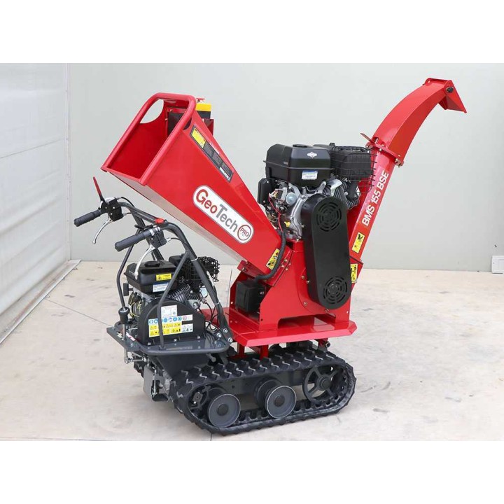 GeoTech Pro BMS155 BS telaketjuvetoinen biotrituratore, 13,5 HP, Briggs &amp; Stratton XR2100
