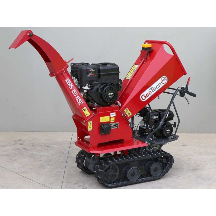 GeoTech Pro BMS155 BS telaketjuvetoinen biotrituratore, 13,5 HP, Briggs &amp; Stratton XR2100