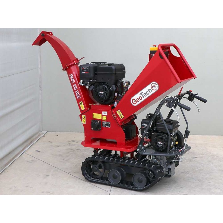 GeoTech Pro BMS155 BS telaketjuvetoinen biotrituratore, 13,5 HP, Briggs &amp; Stratton XR2100