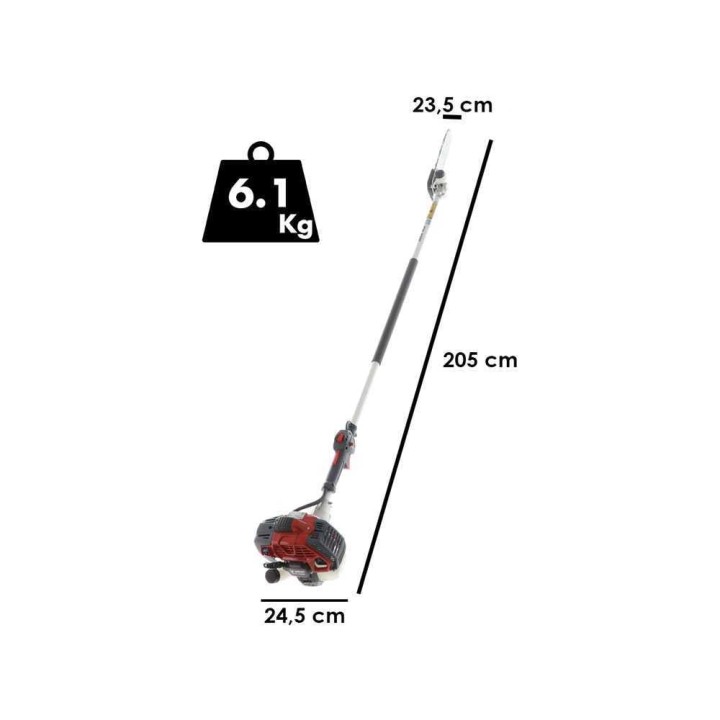 Efco PTH 2500 -oksasahuri, 1,2 HP, 25 cm:n laippa