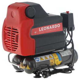 FIAC Leonardo hiljainen öljytön kompressori 1 HP 6 l 230 V