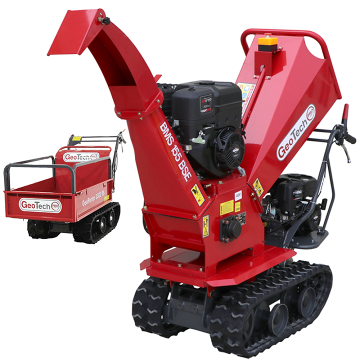 BMS155 BS telavetoinen biotriturijyrsin XR2100 13 5 HP 90 mm 300 kg