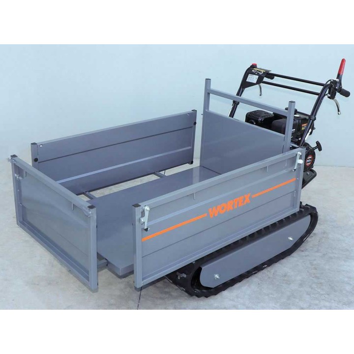 Wortex SFL 500 telaketjuvetoinen moottorikärry, 500 kg, 8 HP