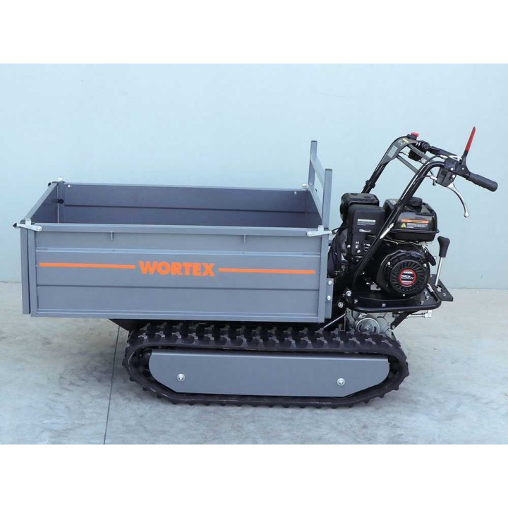 Wortex SFL 500 telaketjuvetoinen moottorikärry, 500 kg, 8 HP