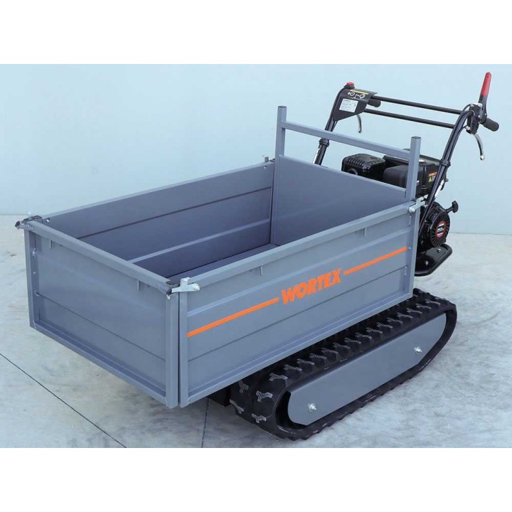 Wortex SFL 500 telaketjuvetoinen moottorikärry, 500 kg, 8 HP