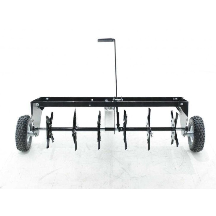 GeoTech vetävä nurmikon ilmaaja traktoriin, 102 cm, 24 teräspiikkiä