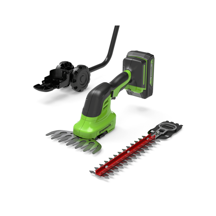 Greenworks G24SHT akkukäyttöiset oksasakset varrella 24 V 2 Ah