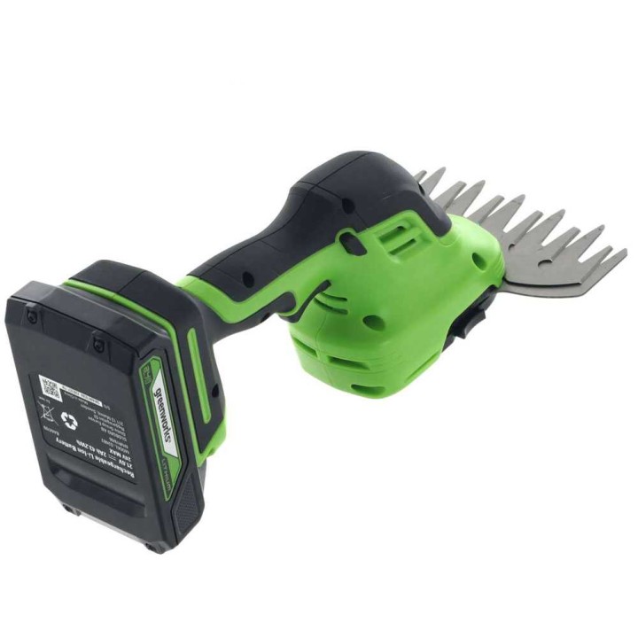 Greenworks G24SHT akkukäyttöiset oksasakset varrella, 24 V, 2 Ah