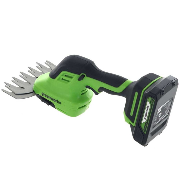 Greenworks G24SHT akkukäyttöiset oksasakset varrella, 24 V, 2 Ah