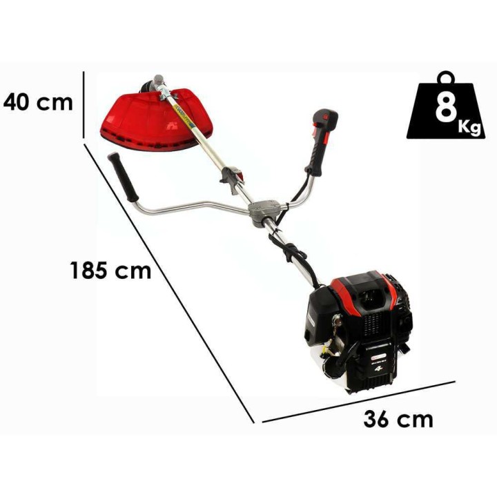 GeoTech Pro GT-4 PRO 43 H bensiiniraivaussaha, 4-tahti, 42,5 cm³, 1,67 HP
