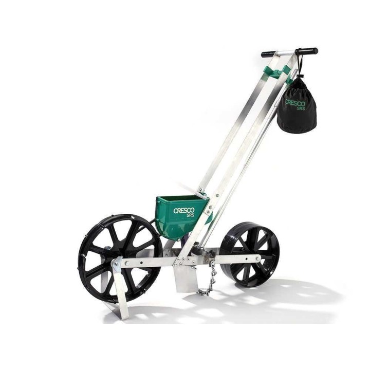 Cresco SRS kylvökone vihanneksille, 10 kylvölevyä, alumiini, 4 kg