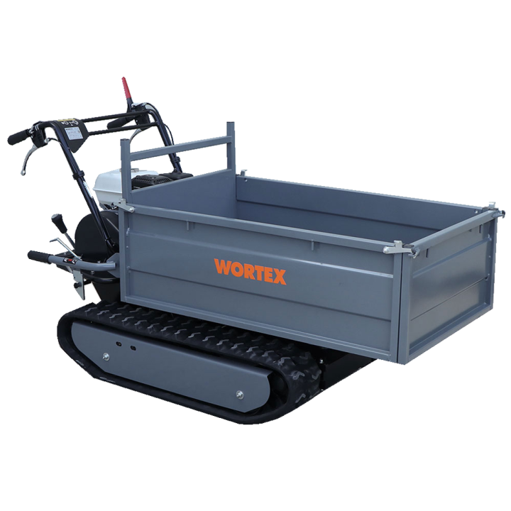 Wortex SFH 500 telaketjukuljetin 500 kg Honda GX200 jatkettava kuormatila