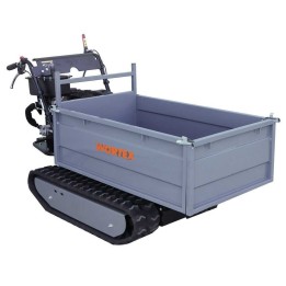 Wortex SFL 500 HS telaketjukärry 500 kg hydraulinen jatkettava lava