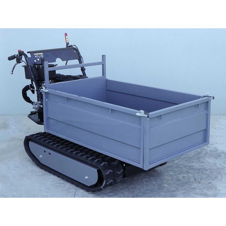 Wortex SFL 500-HS telaketjukärry, 500 kg, hydraulinen jatkettava lava