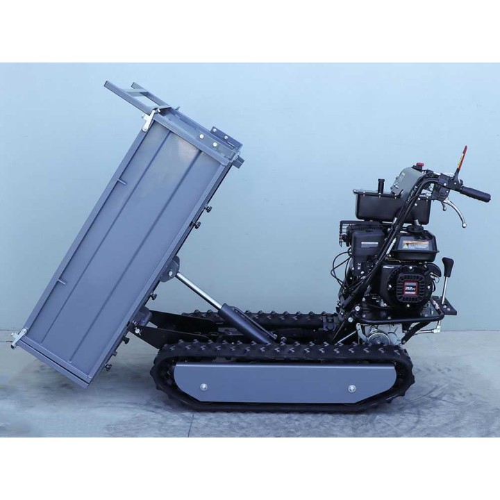 Wortex SFL 500-HS telaketjukärry, 500 kg, hydraulinen jatkettava lava