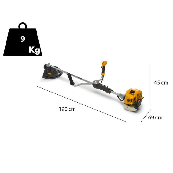 Stiga BC 555 B bensiinikäyttöinen raivaussaha, 51,7 cm³, 2 HP