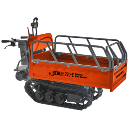 Wortex Beach 270E sähköinen tela alustainen kottikärry 450 kg 60 V 800 W