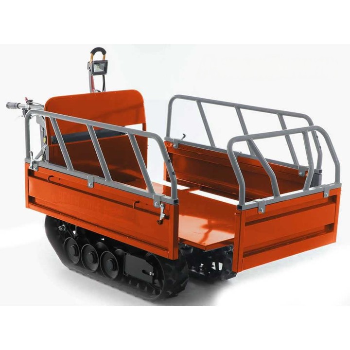 Wortex Beach 270E sähköinen tela-alustainen kottikärry, 450 kg, 60 V, 800 W