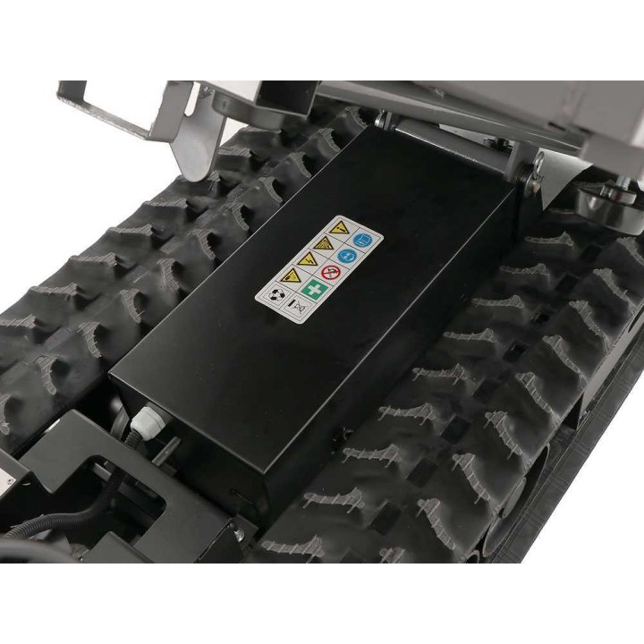 Wortex Beach 270E sähköinen tela-alustainen kottikärry, 450 kg, 60 V, 800 W