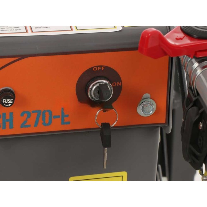 Wortex Beach 270E sähköinen tela-alustainen kottikärry, 450 kg, 60 V, 800 W