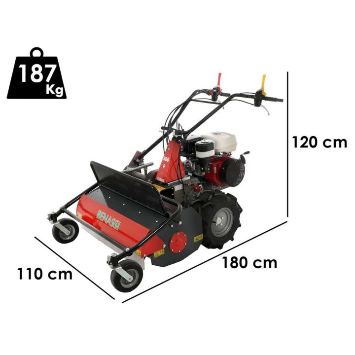 Benassi T900P vasaramurskain Honda GX 390, 13 HP, 90 cm