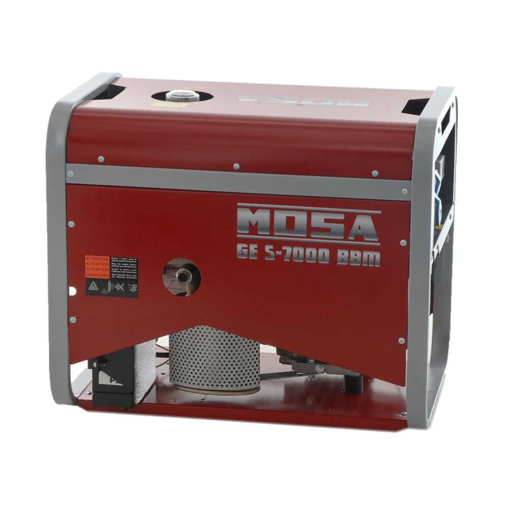 MOSA GE S-7000 BBM AVR EAS bensiinikäyttöinen generaattori, 6,5 kW, AVR, ATS