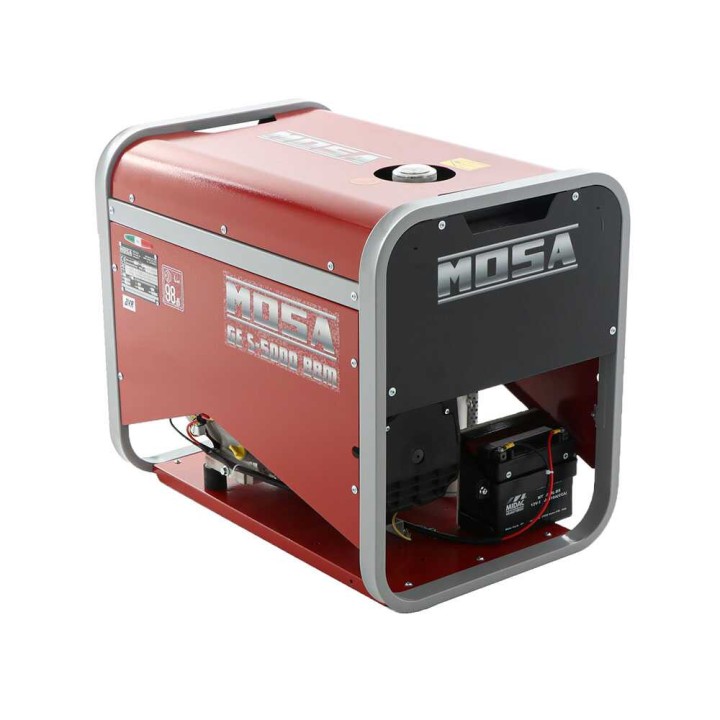 MOSA GE S-5000 BBM AVR EAS bensiinikäyttöinen generaattori, 4,5 kW, 230 V