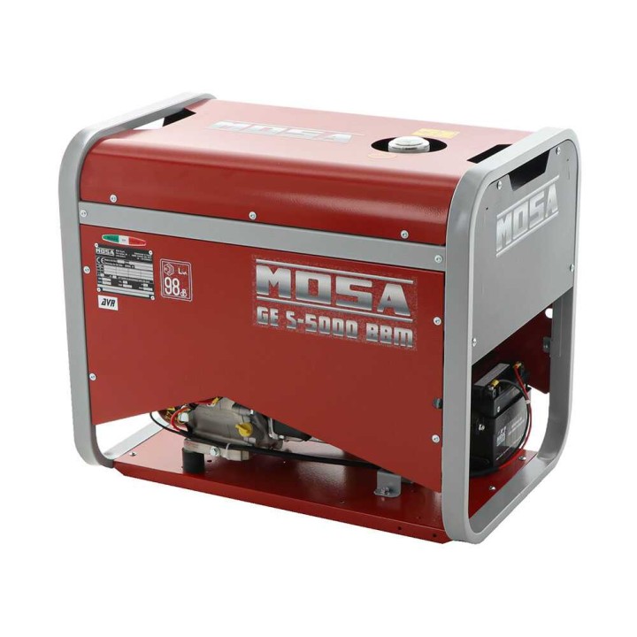 MOSA GE S-5000 BBM AVR EAS bensiinikäyttöinen generaattori, 4,5 kW, 230 V
