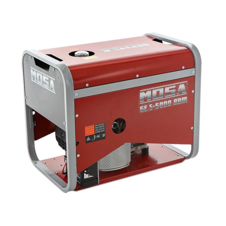 MOSA GE S-5000 BBM AVR EAS bensiinikäyttöinen generaattori, 4,5 kW, 230 V