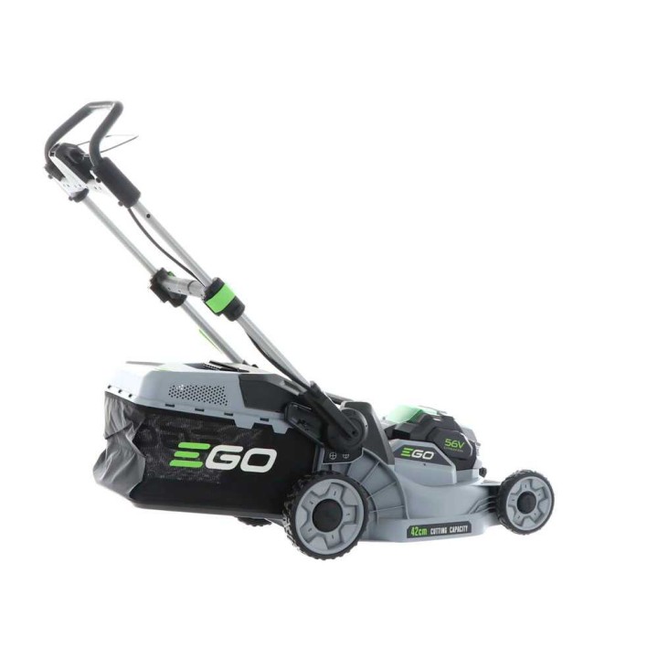 EGO LM1701E akkuruohonleikkuri, 56 V / 2,5 Ah, leikkuuleveys 42 cm
