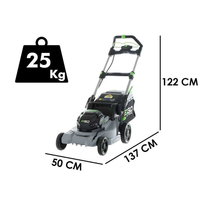 EGO LM1903E-SP akkuruohonleikkuri, 47 cm, 56 V, 5 Ah, itsevetävä