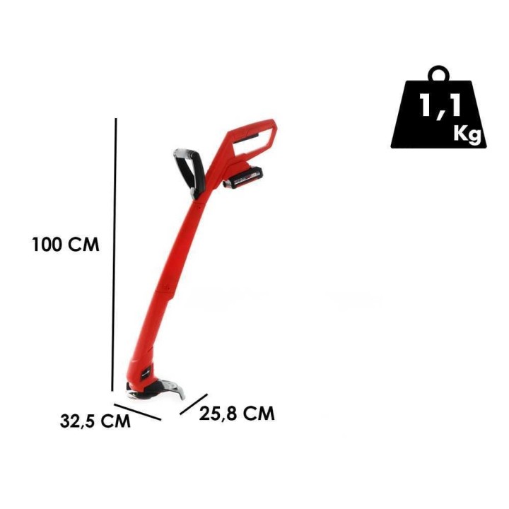 Einhell GC-CT 18/24 Li P akkureunaleikkuri, 18 V, ilman akkua ja laturia