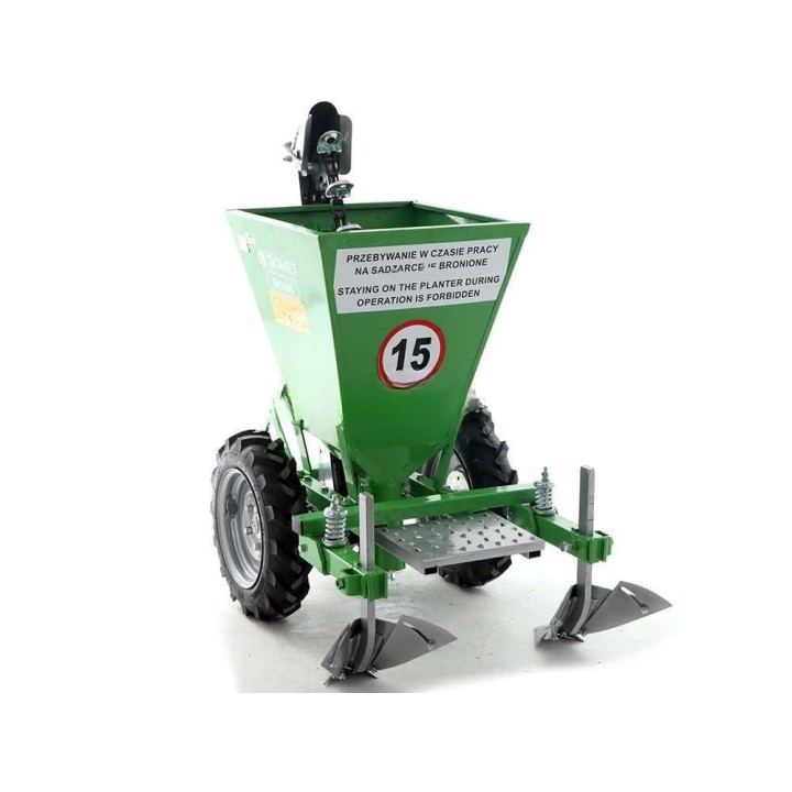 Bomet Gemini yksirivinen perunanistutuskone, 90 kg, 32 cm, ilmarenkaat