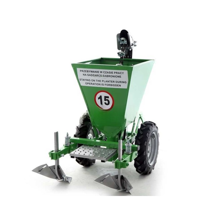 Bomet Gemini yksirivinen perunanistutuskone, 90 kg, 32 cm, ilmarenkaat