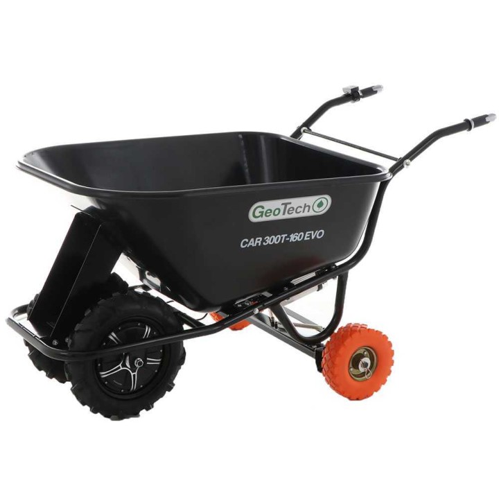 GeoTech CAR 300T-160 EVO akkukottikärry, 40 V, 6 Ah, 300 kg