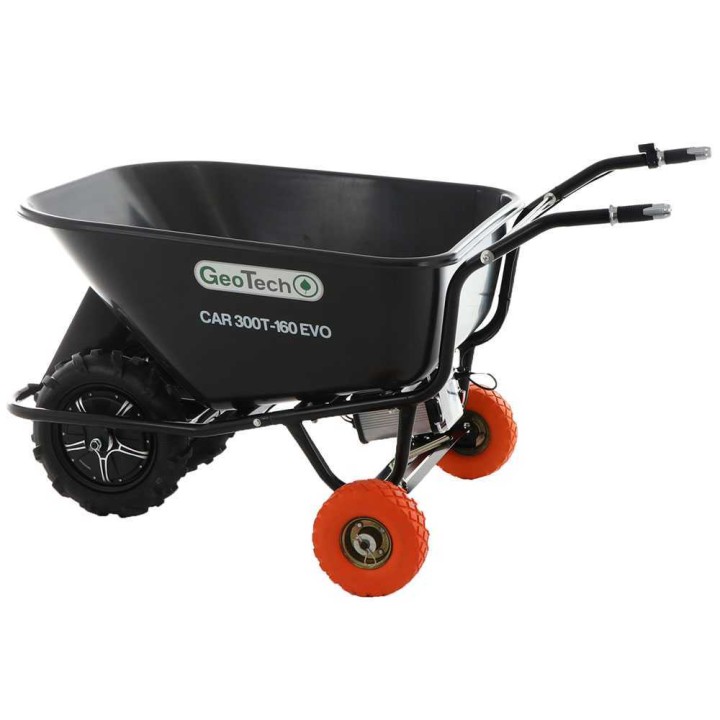 GeoTech CAR 300T-160 EVO akkukottikärry, 40 V, 6 Ah, 300 kg