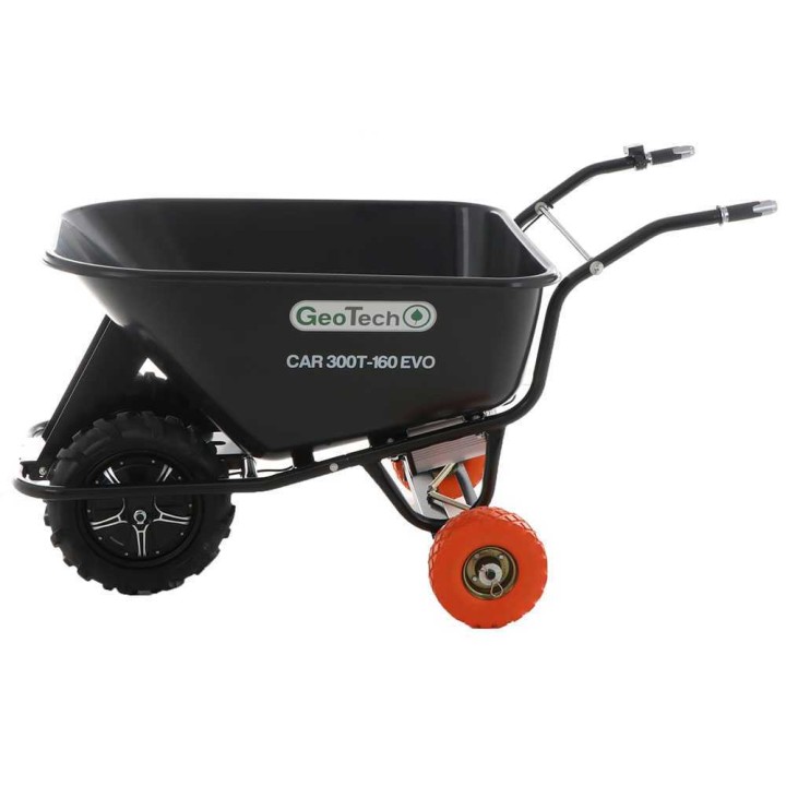 GeoTech CAR 300T-160 EVO akkukottikärry, 40 V, 6 Ah, 300 kg