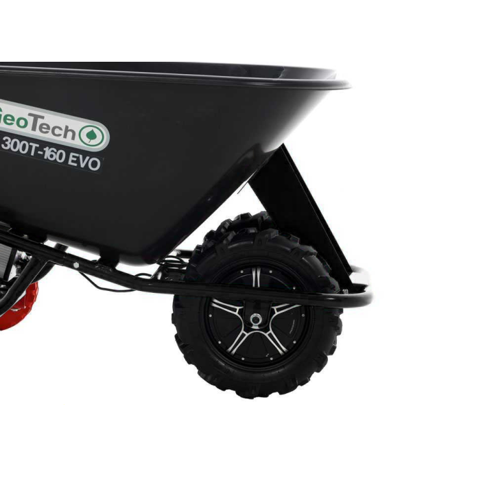GeoTech CAR 300T-160 EVO akkukottikärry, 40 V, 6 Ah, 300 kg