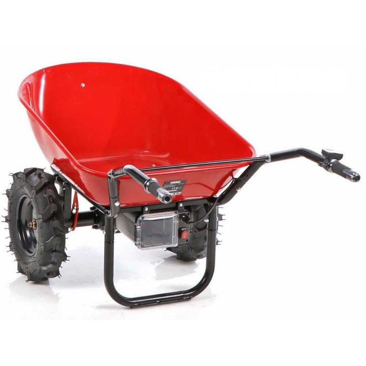 GeoTech CAR 260T-100 akkukärry, 350 W, 40 V, 100 l, traktoripyörät